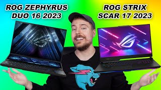 Asus ROG Zephyrus Duo 16 2023 vs Strix Scar 17 2023 G733 [upl. by Bui]