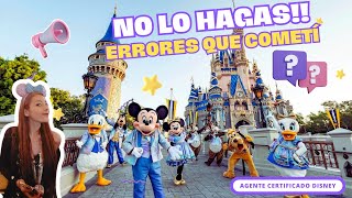 Consejos para Optimizar Tu Primer Viaje a Disney World  Agente Certificado [upl. by Eyt98]