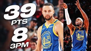 Warriors NewLook Backcourt 👀 Stephen Curry amp Buddy Hield GO TO WORK 🔥 October 23 2024 [upl. by Eenet]