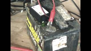 14 year old tractor battery repair wizbang wizbangplus desulfator [upl. by Linzer]