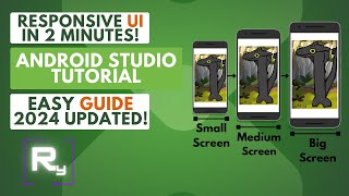 Responsive Layout 2024 Full Guide  Android Studio [upl. by Alithia]