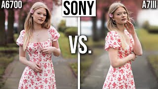 SONY a6700 vs SONY A7iii  Buy APSC Flagship or FullFrame Autofocus BODY for Photography 2024 [upl. by Kristien]