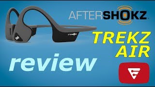 Auriculares que NO SE PONEN EN LA OREJA AFTERSHOKZ TREKZ AIR  Review español 2019 [upl. by Enyale675]