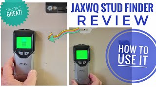 JAXWQ Stud Finder  Wall Scanner Review amp How To Use It [upl. by Lsiel90]