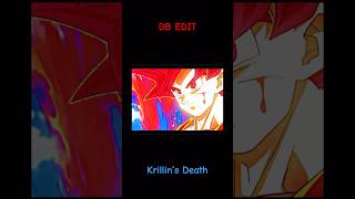 DB Edit — Krillin’s Death 🪦 [upl. by Earlie784]