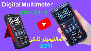 Reviewing of ZOYI ZT X Digital Multimeter 9999 Counts المالتيميتر الذكي ذووي UPDATED 2023 [upl. by Eniretac719]