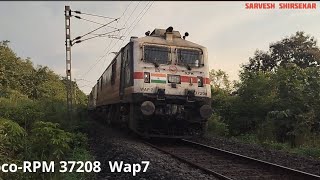 22655 Hazarat Nizamuddin Sf Express  Konkan Railway  Sarvesh Shirsekar [upl. by Delbert]