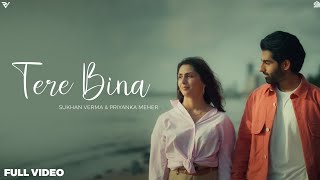 Tere Bina Official Video  Sukhan Verma  Priyanka Meher [upl. by Oringas]