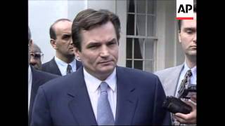 USA BOSNIAN PRIME MINISTER HARIS SILAJDZIC VISIT UPDATE [upl. by Eatnohs201]