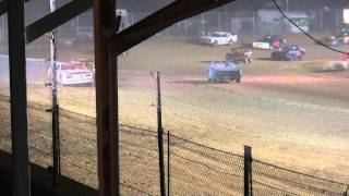 Brownstown Speedway 71010 Pure Stock Feature [upl. by Nilknarf]