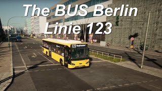 Gameplay The BUS Berlin  Linie 123 Mäckeritzwiesen  Hauptbahnhof  VDL Citea LLE 120 4K [upl. by Nawat]