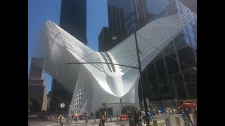 Architecture CodeX 8 PATH Station at WTC The Oculus by Santiago Calatrava 200511 [upl. by Deys648]