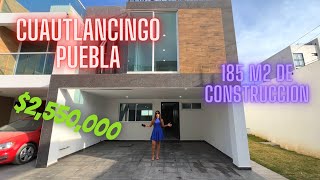 Conociendo CASA en CUAUTLANCINGO con habitación principal ENORME  VENTA 2550000 puebla [upl. by Kresic]