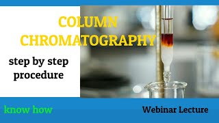 Column Chromatography  stepbystep procedure [upl. by Ynaffi]