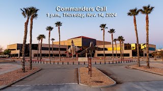 412th Test Wing Commanders Call Nov 14 2024 [upl. by Dayir731]