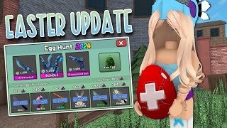 Buying EVERYTHING In The NEW MM2 EASTER UPDATE  Gameplay Murder Mystery 2 [upl. by Frants205]