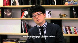 Interview Shinichi Sakamoto  Salon du Livre 2015 [upl. by Nika306]