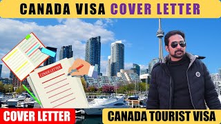 Canada Visitor Visa Cover Letter  Cover Letter For Canada Tourist Visa [upl. by Eissoj]