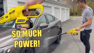 Cordless Pressure Washers Worth it  Unboxing amp Testing [upl. by Tiphanie]