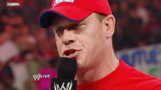 Raw John Cena confronts the reinstated CM Punk [upl. by Nnov608]