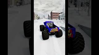 Evan Storm Monster Truck Christmas Tree Fail [upl. by Arihsak519]