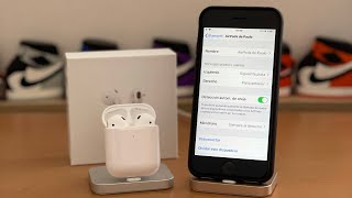 AirPods 2 oem o certificados ¿Cómo ACCEDER al MENU de CONFIGURACIÓN [upl. by Arbua]