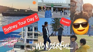 Sydney Tour ll Day 5 ll Last Day In Sydney ll Bondi Beach ll Manly Beach ll kabishg [upl. by Aloise]