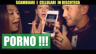 SCAMBIARE I CELLULARI IN DISCOTECA  Giacomo Hawkman [upl. by Eirojam]