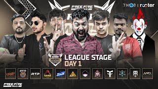 League Stage Day 1  Rank War S2  ogelite nonstopgaming tsgarmy classyfreefire [upl. by Folberth]