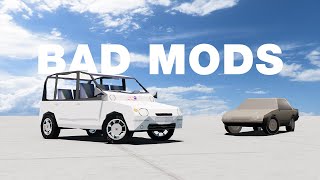 Ranking The Worst BeamNG Mods [upl. by Oihsoy]