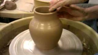 How to properly throw a vase on a pottery wheel [upl. by Rhona]