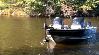 Minn Kota Ulterra  unmanned boat launch  boat landing [upl. by Russo523]