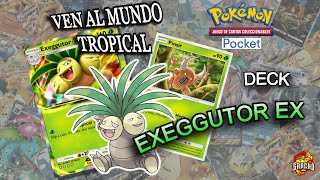 DECK EXEGGUTOR EX  VEN AL MUNDO TROPICAL  POKEMON TCG POCKET ESPAÑOL [upl. by Piers]