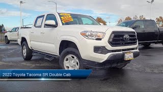 2022 Toyota Tacoma SR Double Cab Yuba City Oroville Roseville Sacramento Chico [upl. by Eanej]