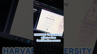 HARVARD UNIVERSITY offers a free certification course  CS50 Introduction to Computer Science [upl. by Lhamaj995]