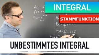 Stammfunktion  Integral  Was ist eine Stammfunktion  Intergralrechnung  Aufleiten  Integration [upl. by Ahsoet103]