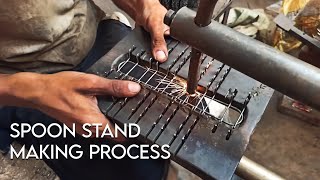 spoon stand making process l stainless steel [upl. by Alecia765]