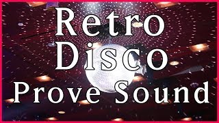 무료음악 Retro Disco  7080 복고풍 디스코 음악  Prove Sound 자작곡 [upl. by Inafit]