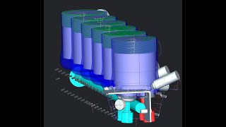 DB605 Engine CAD Reconstruction NX Video2 [upl. by Bonnes]