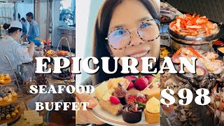 EAT ALL YOU CAN FOR 98 SEAFOOD BUFFET AT EPICUREAN pinayinaustralia epicurean seafoodbuffet [upl. by Anny]