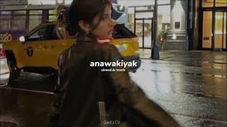 anawakiyak slowedreverb [upl. by Pugh]