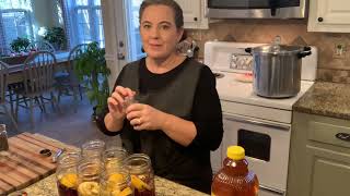 Winter wassail recipe in your water bath canner Awesome gift [upl. by Hudgens]