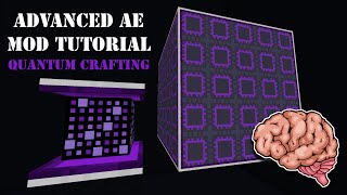 Advanced AE Mod Tutorial  Extended Pattern Providers amp Quantum Crafting for Applied Energistics 2 [upl. by Lednek]