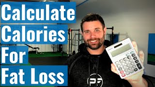 How To Calculate Your Calorie Intake To Lose Fat One Simple Step [upl. by Hilary]