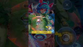 Cici Skill Combo 2 mlbbnewhero mlbbupdate cici [upl. by Cesaro]