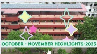 Auxilium Convent High School Vadodara  October  November Highlights  2023 [upl. by Darya]