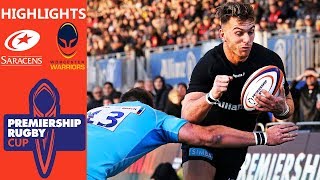 Saracens v Worcester Warriors  Sarries Keep SemiFinal Hopes Alive  Premiership Rugby Cup [upl. by Lenee]