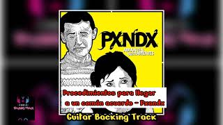 Procedimientos para llegar a un común acuerdo Con voz  Pxndx  Guitar Backing Track  Pista sin g [upl. by Panaggio]