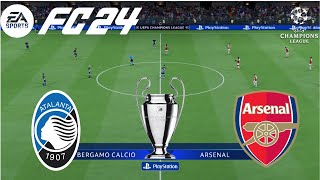 FC 24 Atalanta vs Arsenal  Champions League 202425  PS5 [upl. by Lindell]