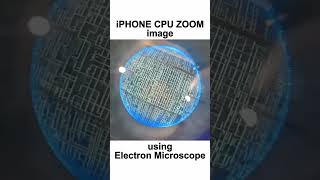 MobileiPhone processor inside microscope 5nm mobile processor iphone zoom microphone 5nm [upl. by Eniak]